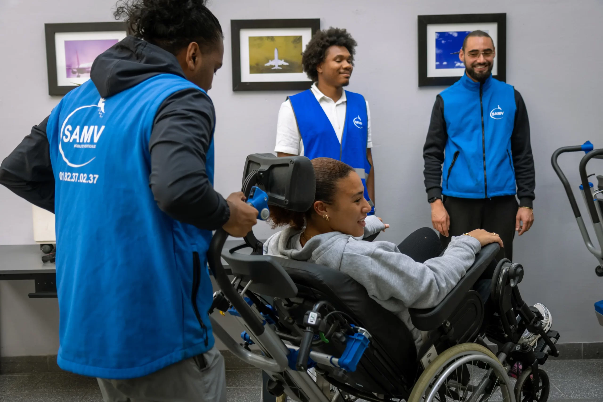 Assistant à la mobilité verticale